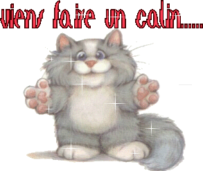 Gif vient faire un câlin